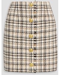 Veronica Beard - Melia Cotton-Blend Tweed Mini Skirt - Lyst