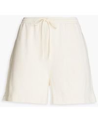 Vince - French Cotton-terry Shorts - Lyst