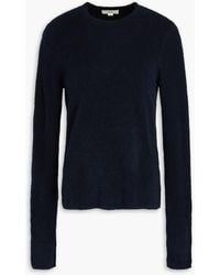 Vince - Bouclé-Knit Silk-Blend Sweater - Lyst