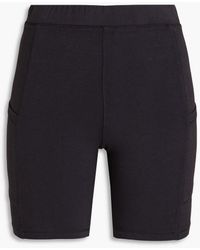 Monrow - Stretch-cotton Jersey Shorts - Lyst