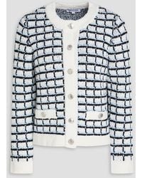 Veronica Beard - Lavigne jacke aus baumwolle mit karomuster - Lyst