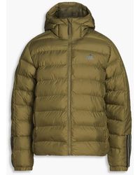 adidas Originals - Itavic Quilted Shell Hooded Jacket - Lyst