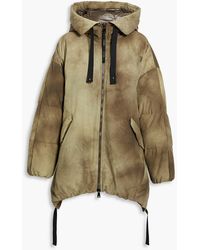 Holden - Tie-dyed Shell Hooded Down Parka - Lyst