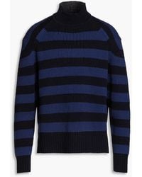 Jacquemus - Rayures Striped Ribbed-knit Turtleneck Sweater - Lyst