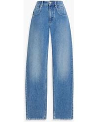 Isabel Marant - Vanda High-Rise Straight-Leg Jeans - Lyst