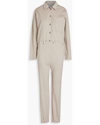 NINETY PERCENT - Organic Cotton-jersey Jumpsuit - Lyst