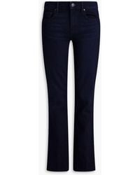 PAIGE - Hattan Mid-rise Bootcut Jeans - Lyst