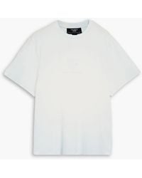 Stella McCartney - Embroidered Cotton-jersey T-shirt - Lyst