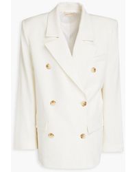 Loulou Studio - Harat Double-breasted Stretch-wool Blazer - Lyst