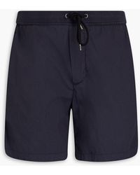 James Perse - Cotton-blend Drawstring Shorts - Lyst