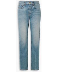B Sides - Marcel High-rise Straight-leg Jeans - Lyst