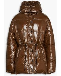 Gestuz - Roane Quilted Shell Hooded Jacket - Lyst