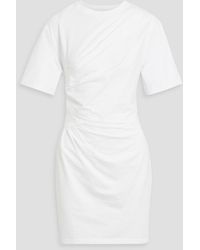 Jonathan Simkhai - Zeus drapiertes minikleid aus stretch-baumwoll-jersey - Lyst