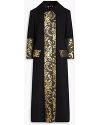Dolce & Gabbana - Elegant Jacquard Trench Coat - Lyst