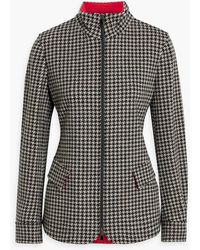 Max Mara - Glasgow Houndstooth Wool Jacket - Lyst