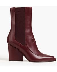 Ferragamo - Marieo Leather Ankle Boots - Lyst