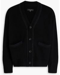 Rag & Bone - Clarkson cardigan aus wolle - Lyst