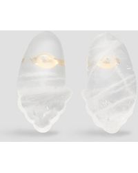 Zimmermann - Gold-tone Crystal Earrings - Lyst