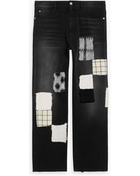 Marni - Patchwork Denim Jeans - Lyst