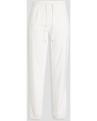 Zimmermann - French Cotton-blend Terry Track Pants - Lyst