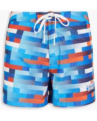 Missoni - Mid-length Printed Swim Shorts - Lyst
