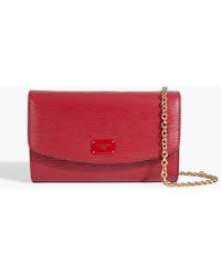 Dolce & Gabbana - Embossed Leather Clutch - Lyst