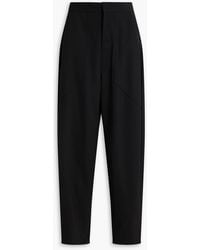 Stella McCartney - Wool-blend Twill Tapered Pants - Lyst