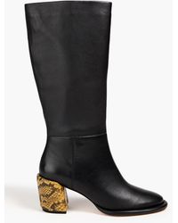 3.1 Phillip Lim - Naomi 70 Leather Knee Boots - Lyst