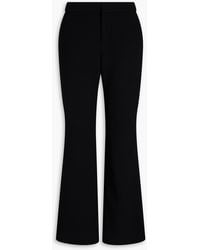 Balmain - Wool-Crepe Flared Pants - Lyst