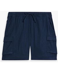 Onia - Linen-blend Cargo Shorts - Lyst