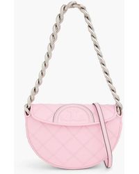 Tory Burch - Fleming Quilted Leather Shoulder Bag - Lyst