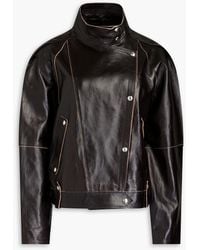 IRO - Shona Leather Biker Jacket - Lyst
