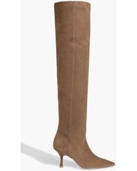 Stuart Weitzman - Naomi 75 Suede Over-The-Knee Boots - Lyst