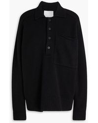 Citizens of Humanity - Agatha Wool And Cashmere-blend Polo Sweater - Lyst