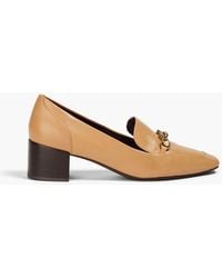 Tory Burch - Jessa Embellished Leather Pumps - Lyst