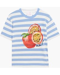 Stella Jean Printed Cotton-jersey T-shirt - Multicolour