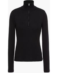 Rag & Bone - Ribbed Jersey Turtleneck Top - Lyst