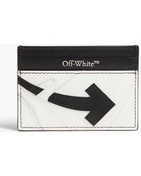Off-White c/o Virgil Abloh - Out Of Office Two-Tone Leather Cardholder - Lyst