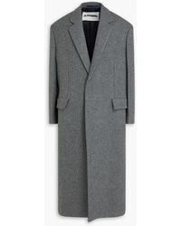 Jil Sander - Wool Coat - Lyst