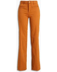 Vanessa Bruno High-rise Flared Jeans - Brown