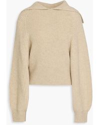Rohe - Rollkragenpullover aus einer kaschmir-wollmischung in rippstrick - Lyst