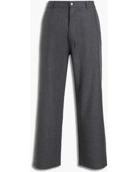 Maison Margiela - Hose aus meliertem woll-twill - Lyst