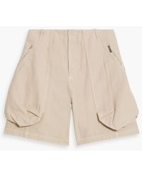 Jacquemus - Croissant Cotton Cargo Shorts - Lyst