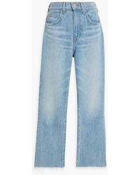 Veronica Beard - Carly High-rise Kick-flare Jeans - Lyst