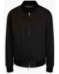 Dunhill - Reversible Cotton-blend Twill And Shell Bomber Jacket - Lyst