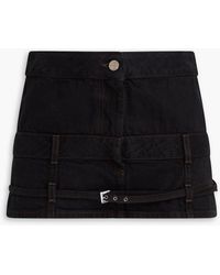 Jacquemus - De nîmes criollo minirock aus denim mit gürtel - Lyst
