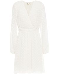 diane von furstenberg velvet mini dress