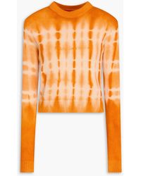 The Elder Statesman - Tie-Dyed Cashmere Sweater - Lyst