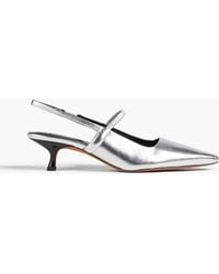 Vince - Venice Leather Slingback Pumps - Lyst