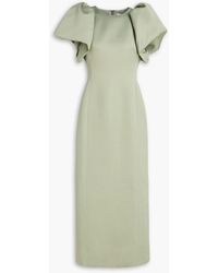 LEO LIN - Lucinda Satin Maxi Dress - Lyst